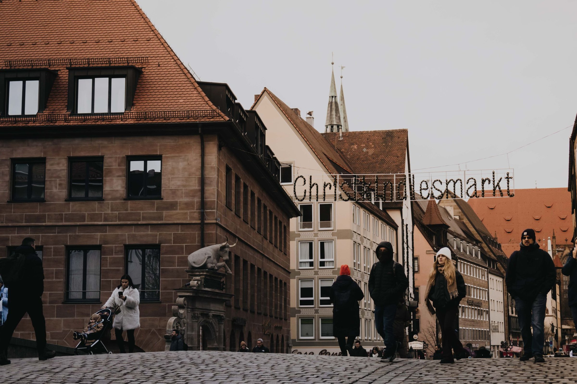 Pasar Natal Christkindlesmarkt di Nuremberg