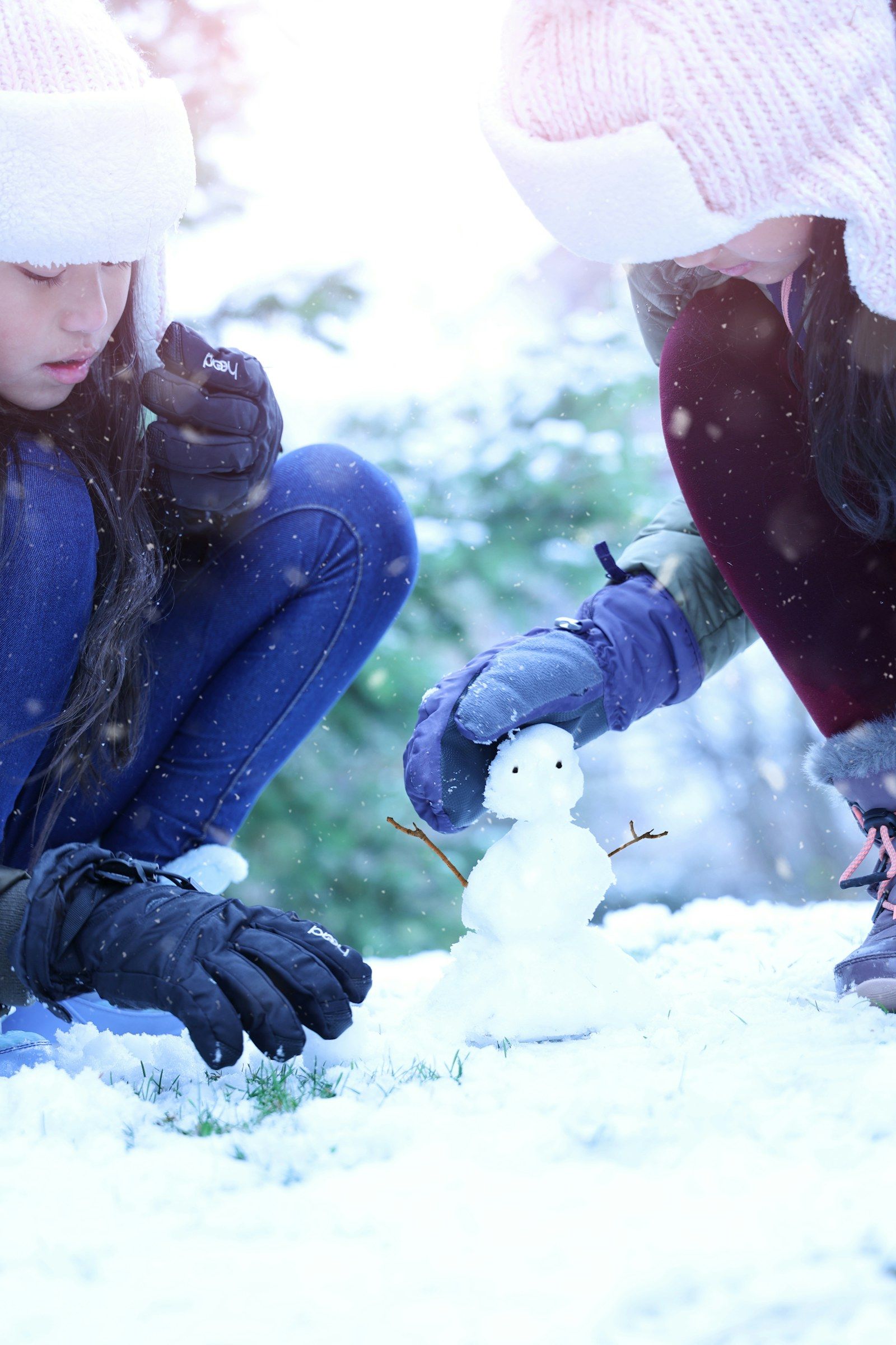 Tour Korea Winter: Main salju, bikin snowman