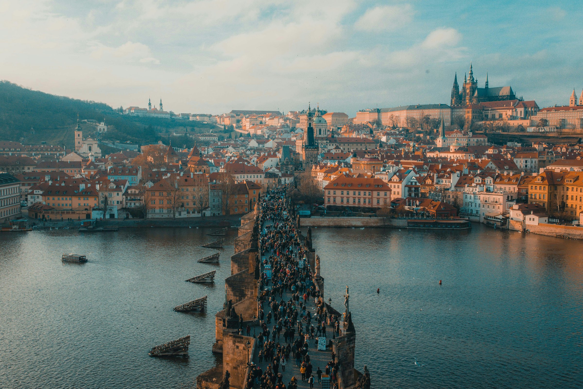 Prague Astronomical Clock Old Town Czech Republic, Cesky Krumlov UNESCO