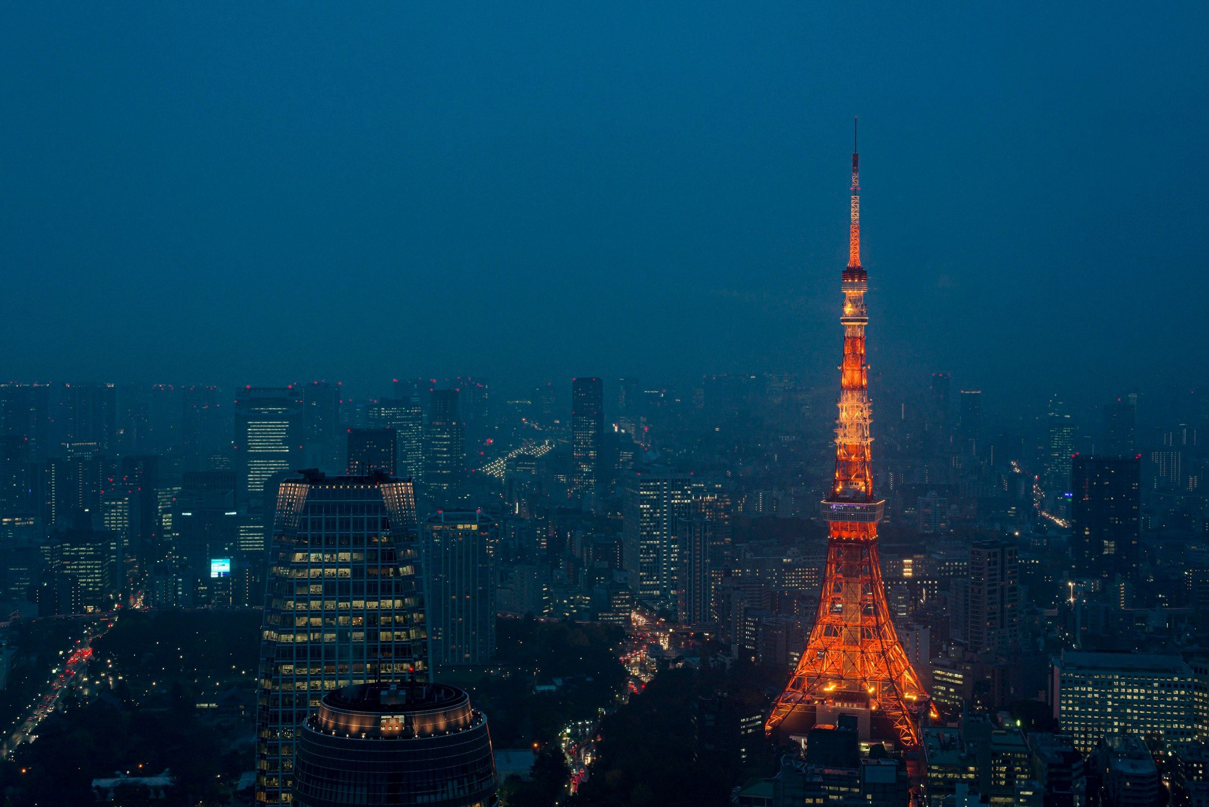 Panorama: Pemandangan Tokyo, Jepang