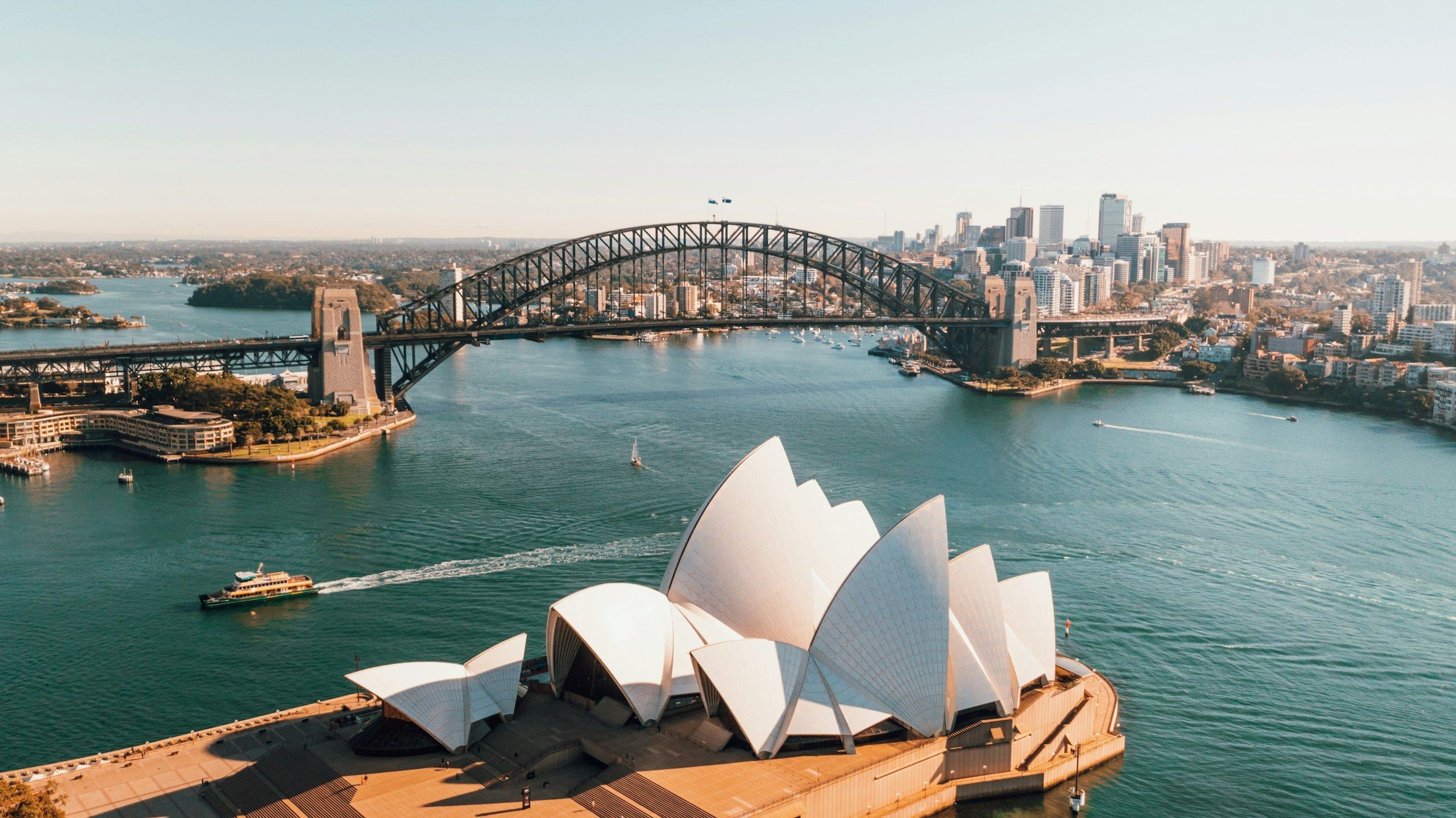 Panorama: Pemandangan Sydney, Australia