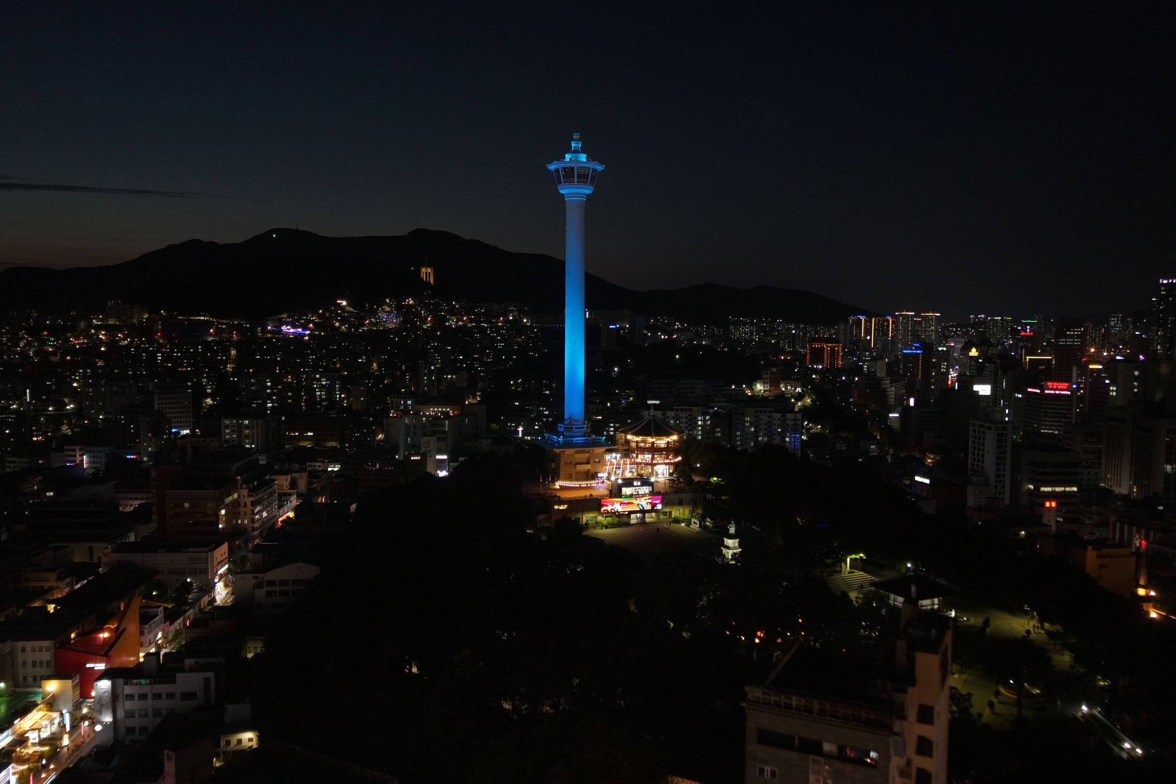 Pemandangan Busan, Korea
