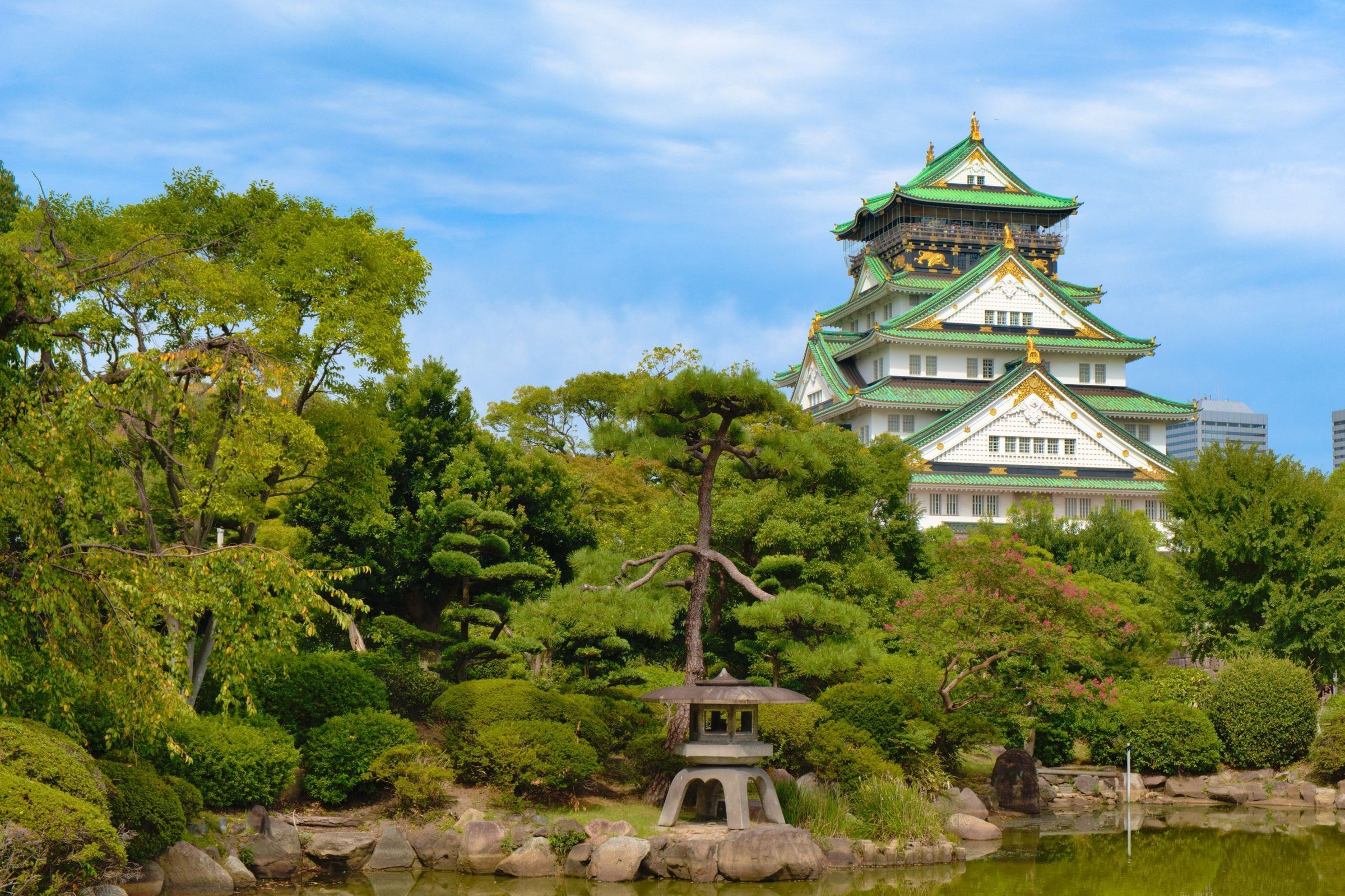 Pemandangan Osaka, Jepang