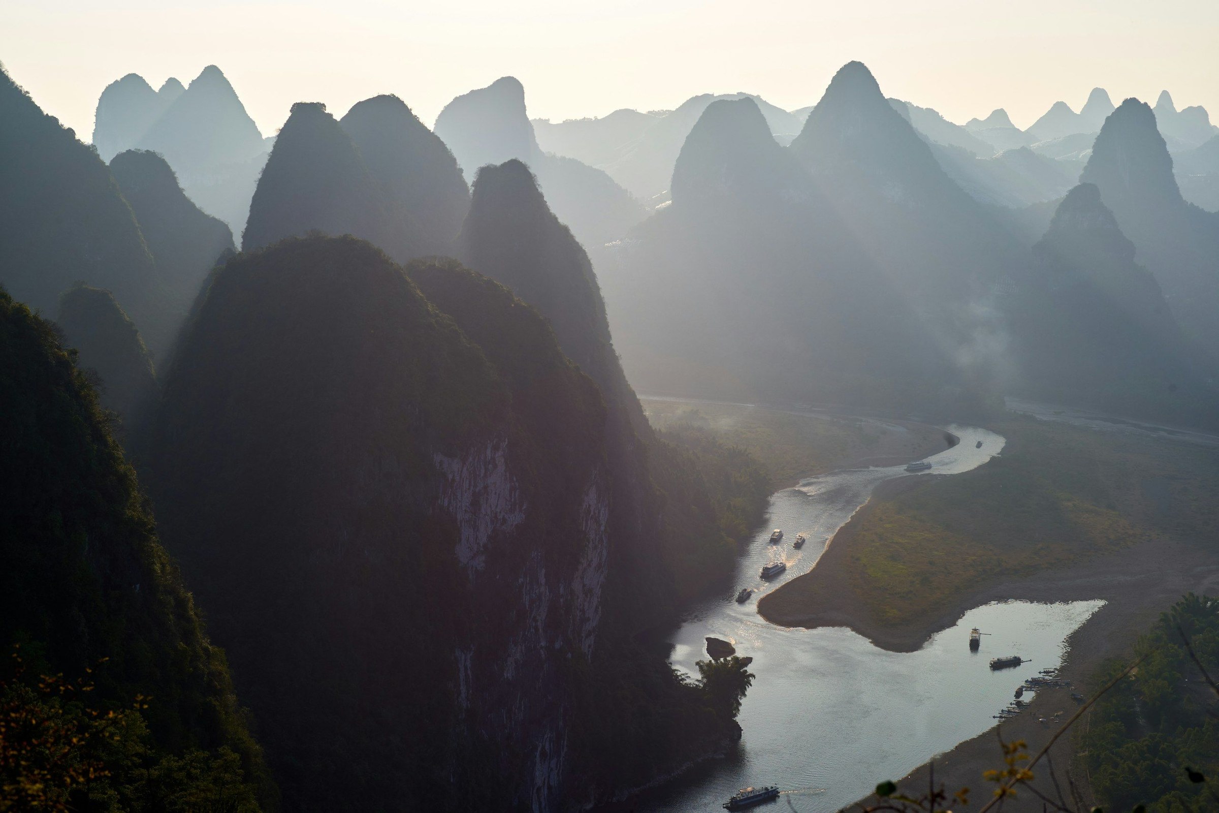 Panorama alam di China