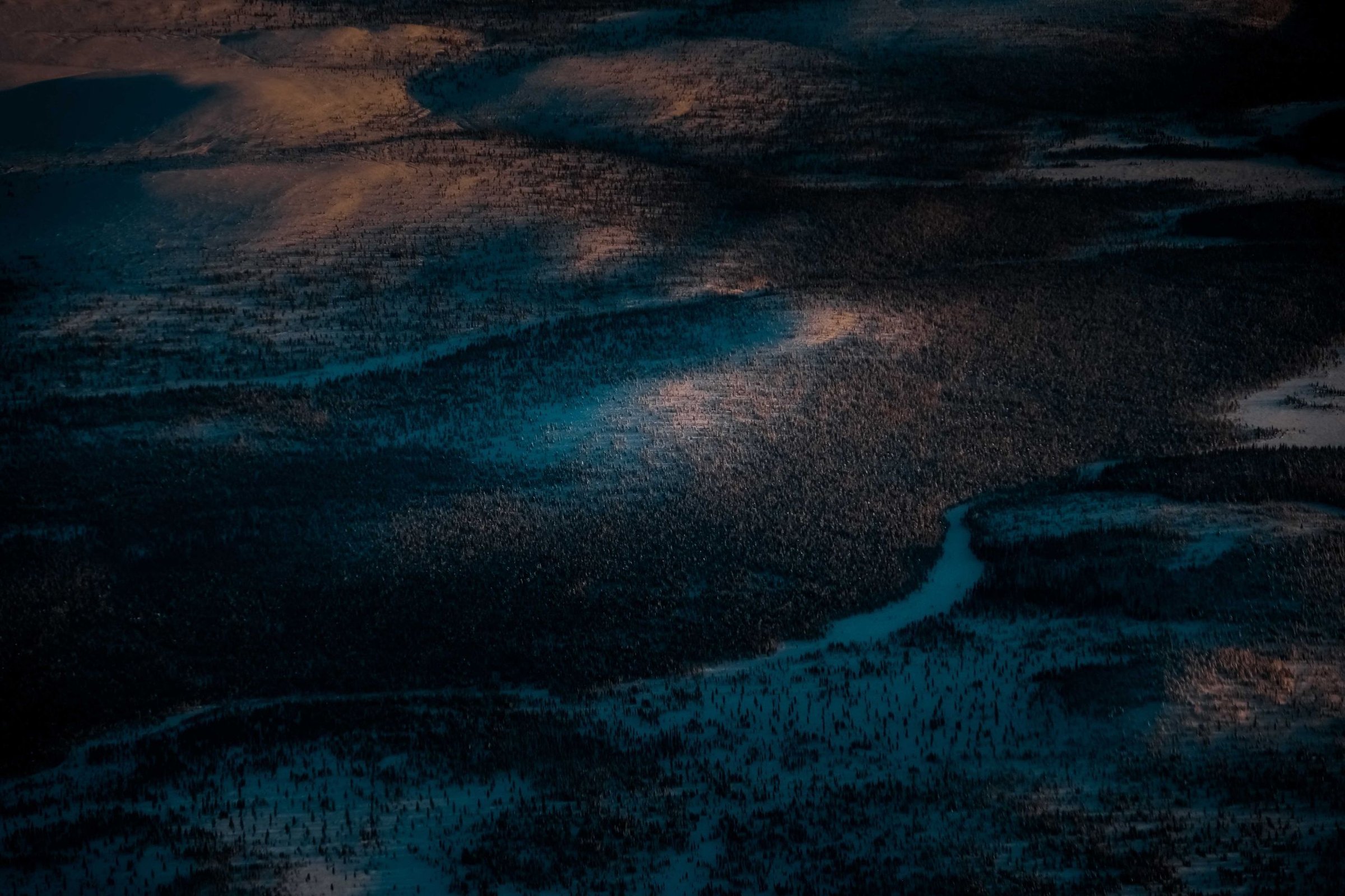 Pemandangan Lapland, Finlandia