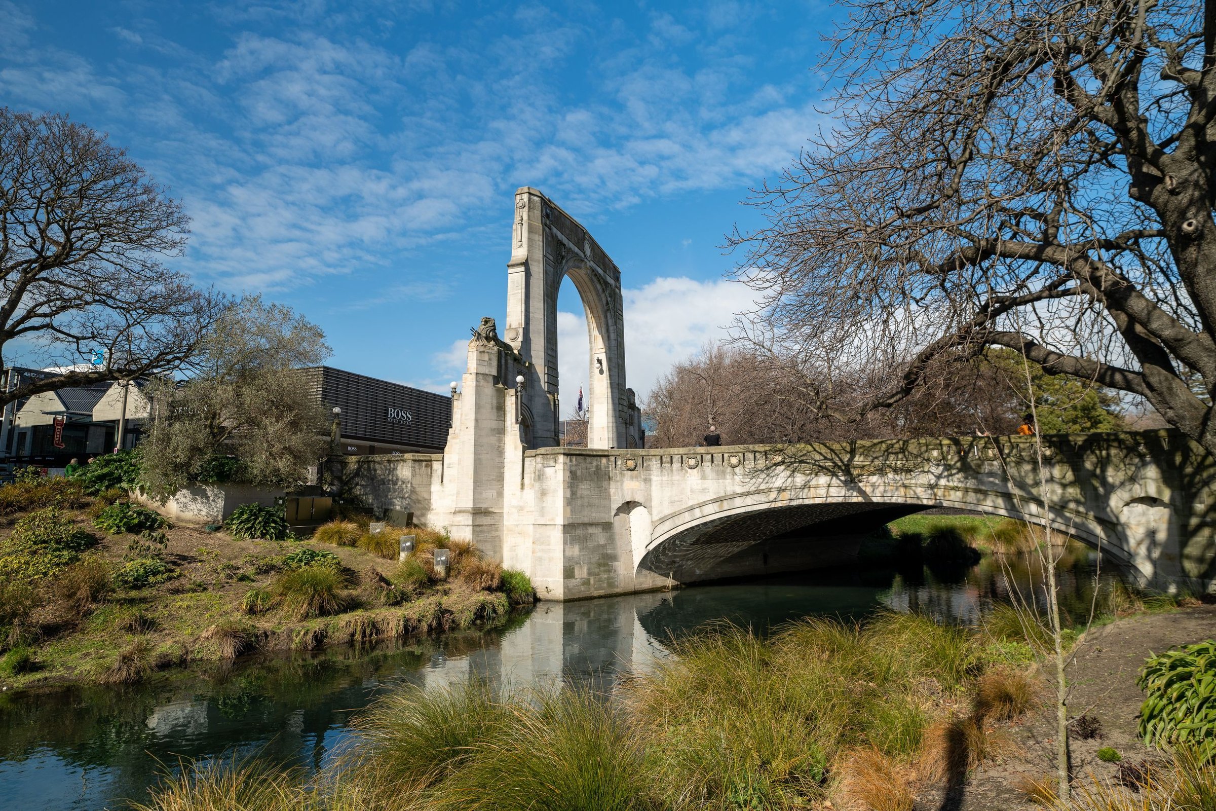 Bridge of Remembrance di Christchurch