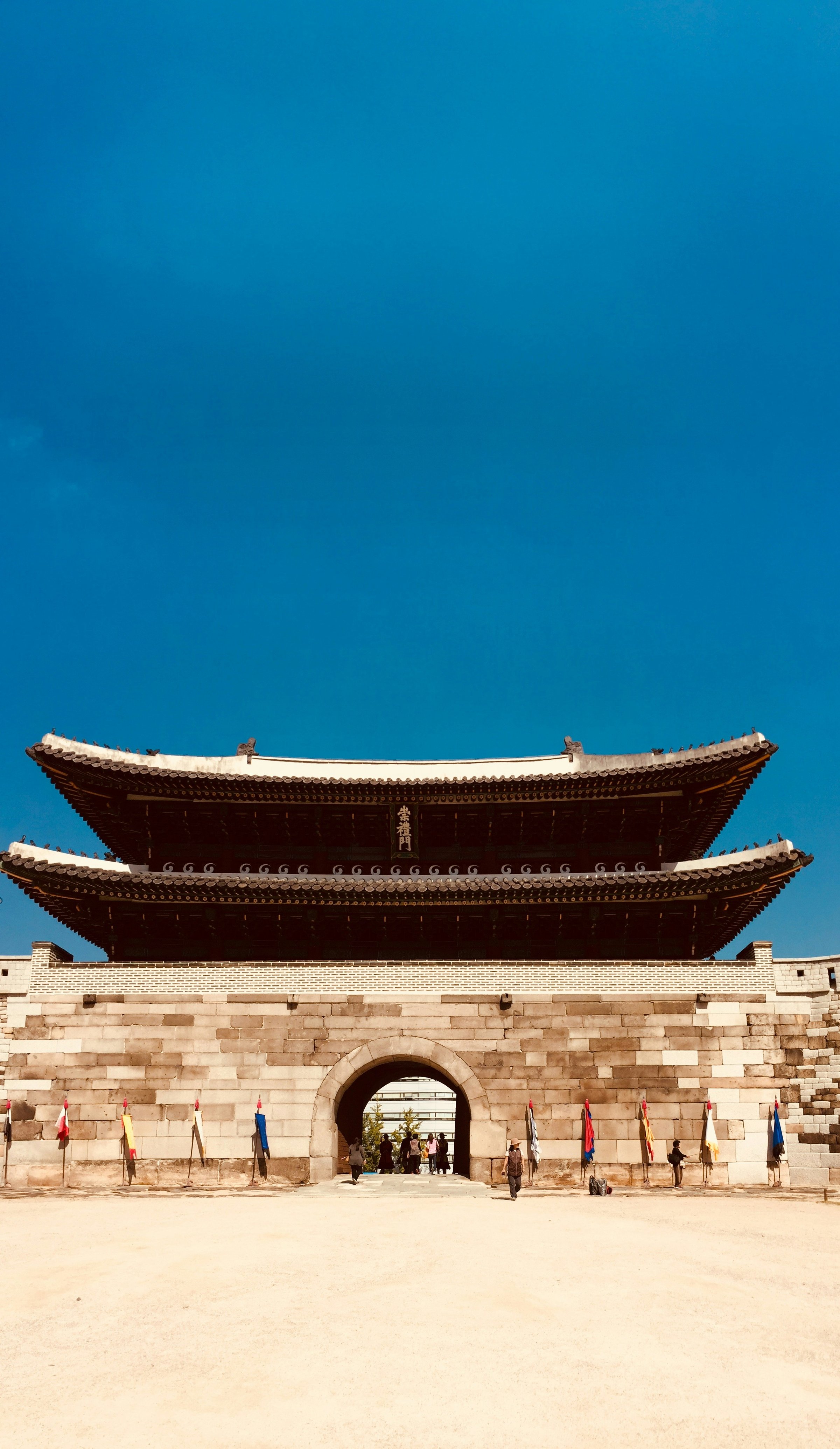 Gerbang Gwanghwamun, pintu utama Istana Gyeongbokgung Seoul