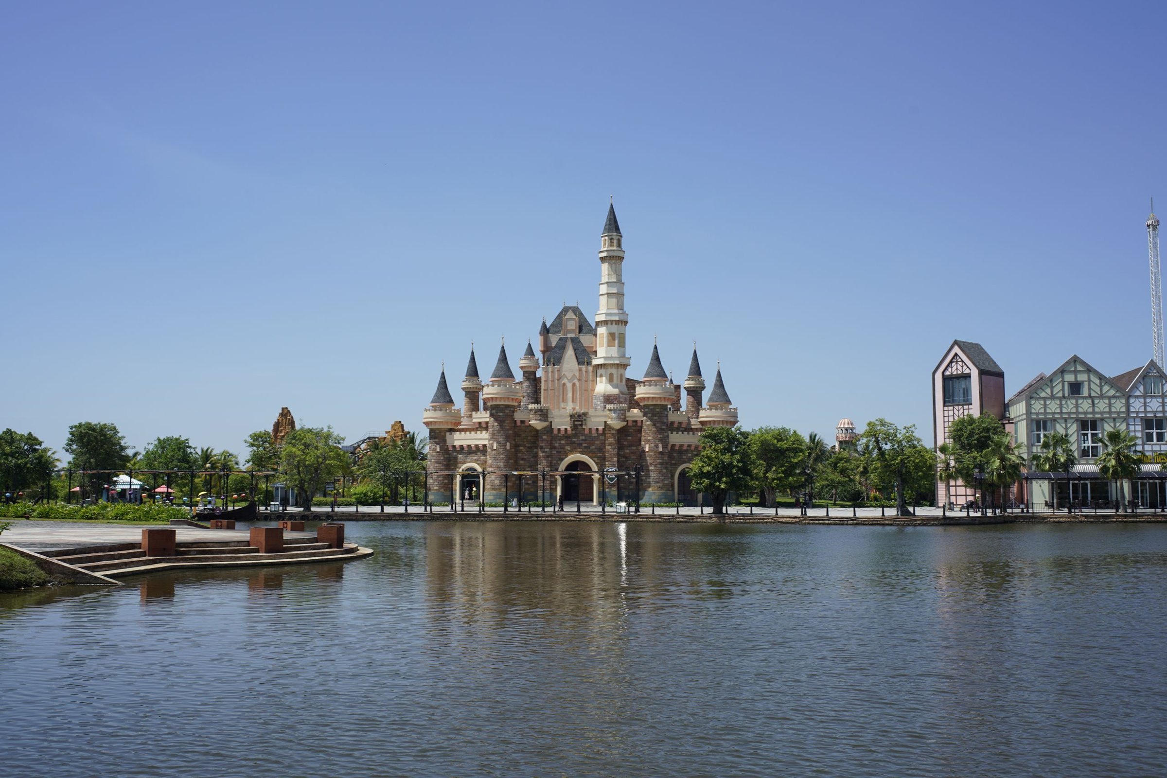 Pemandangan destinasi wisata