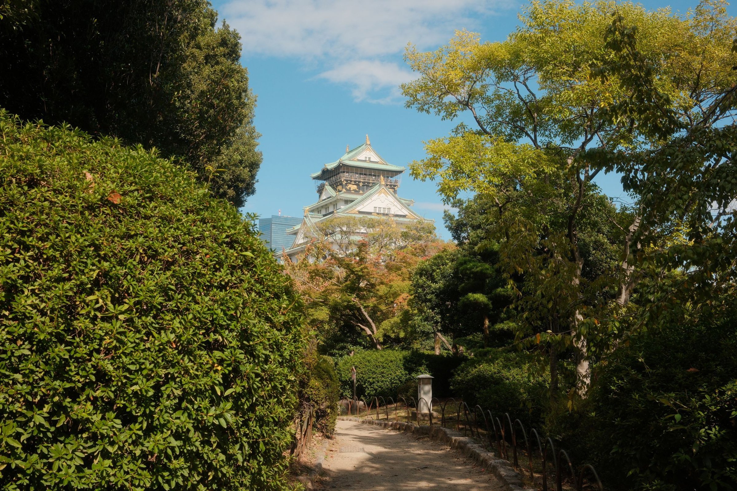 Pemandangan Osaka, Jepang