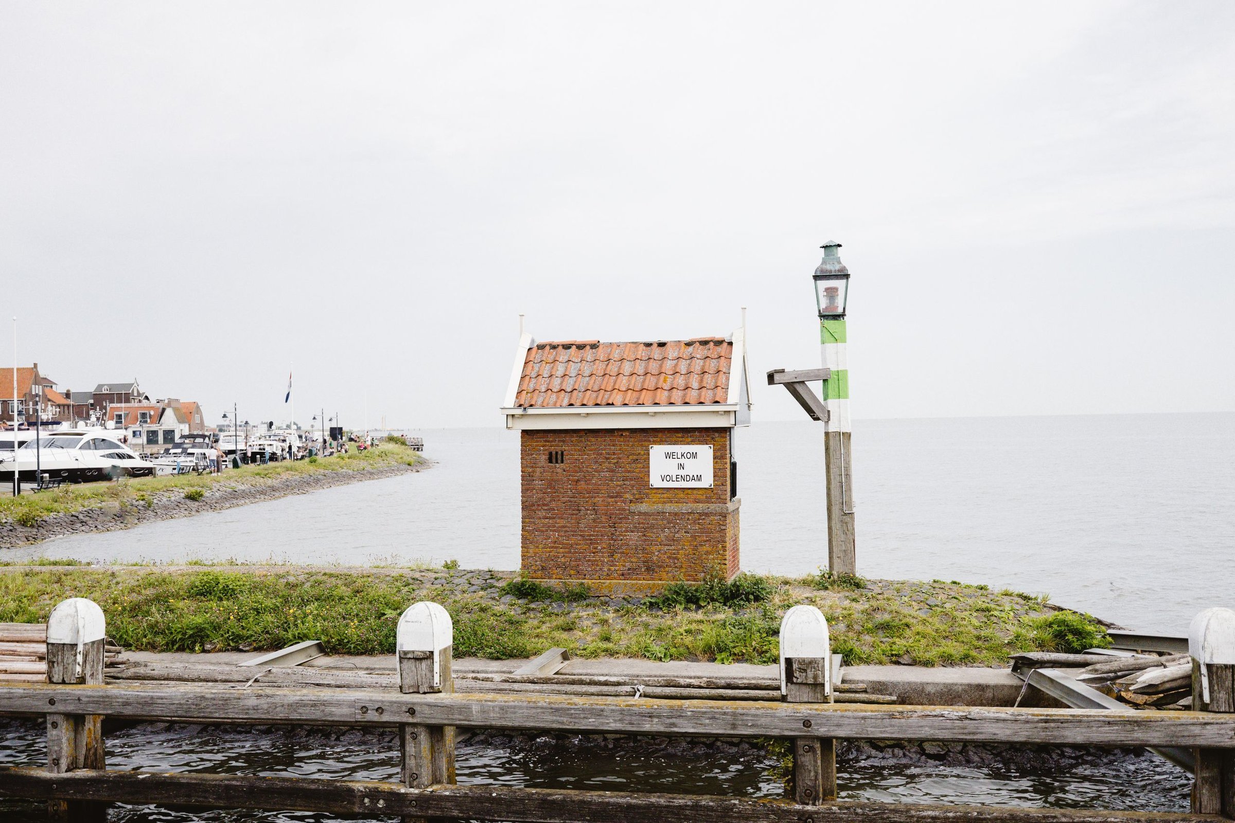 Pelabuhan desa nelayan Volendam