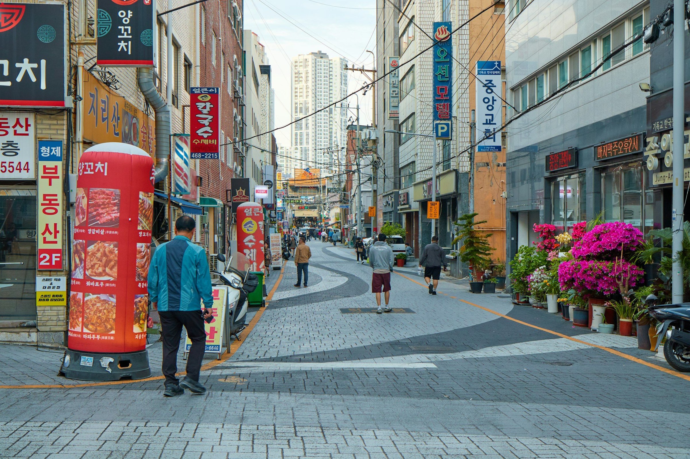 Suasana: belanja di Busan, Korea
