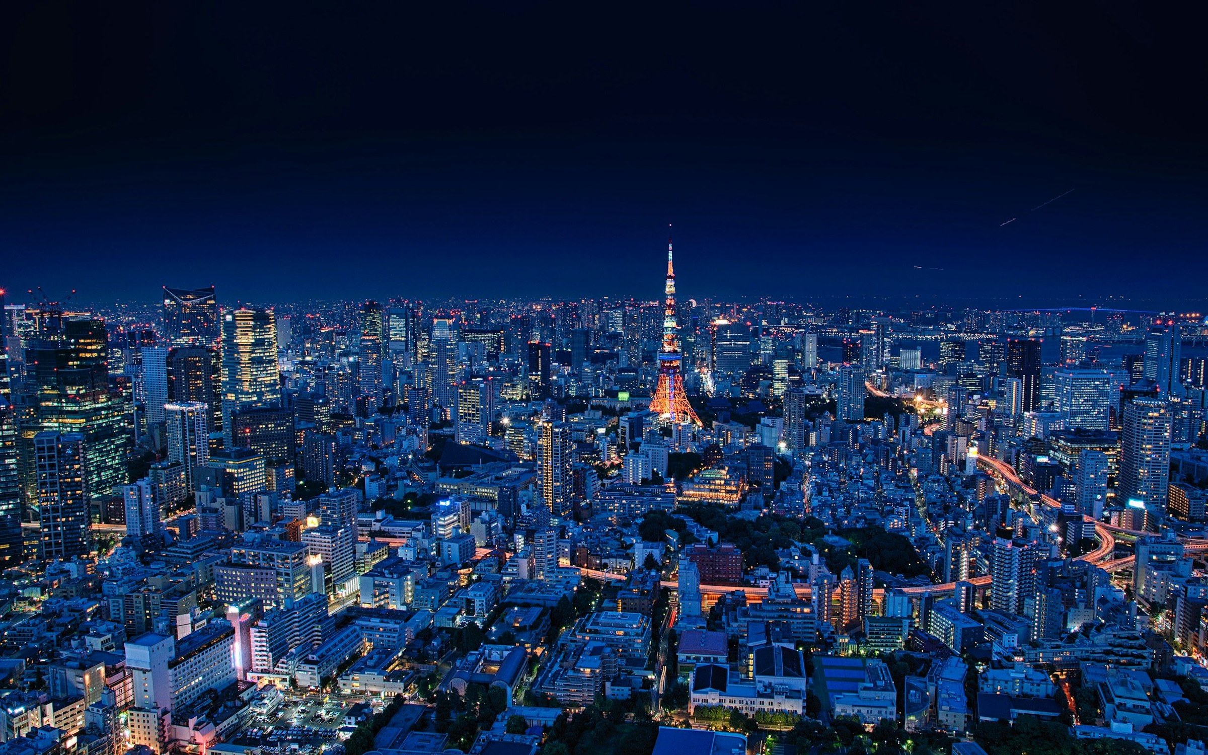 Panorama: Pemandangan Tokyo, Jepang