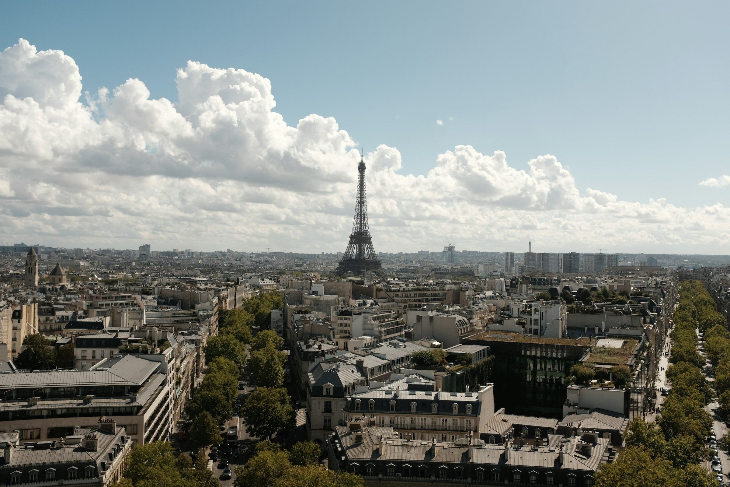 Panorama alam di Europe travel