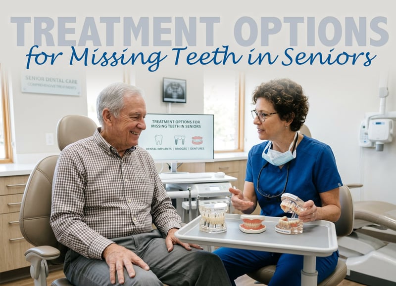 Treatment Options for Missing Teeth in Seniors