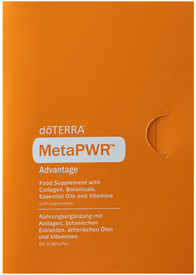 Składana broszura MetaPWR Advantage (pakiet 10 pustych broszur)