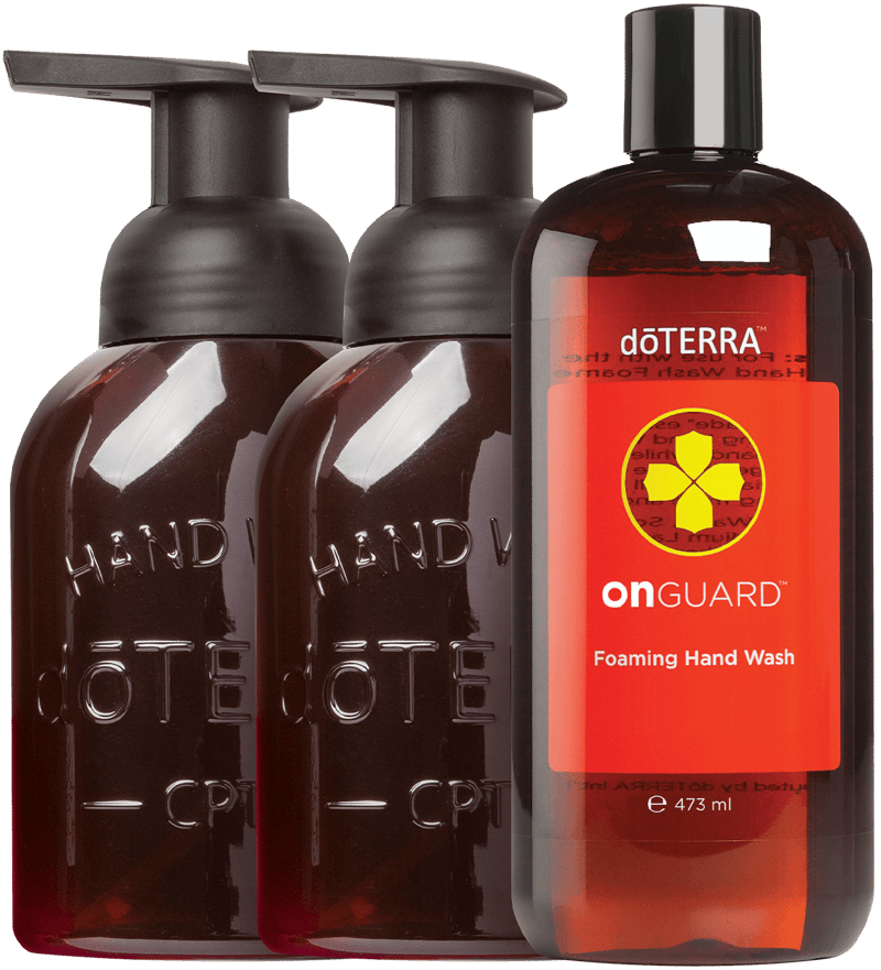 On Guard™ Foaming Hand Wash + 2 Dispensers