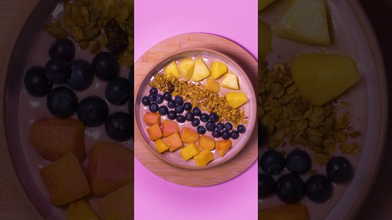 Protein Powder Recipe - Tropical Smoothie Protein Bowl