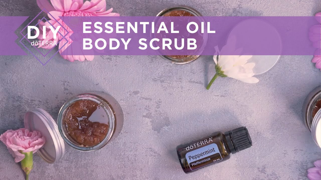 doTERRA at Home - Essential Oil Body Scrub