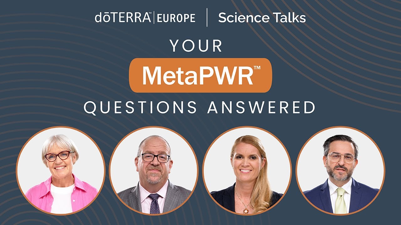 Your MetaPWR Questions Answered - doTERRA Europe | Science Talks (Translated Subtitles)