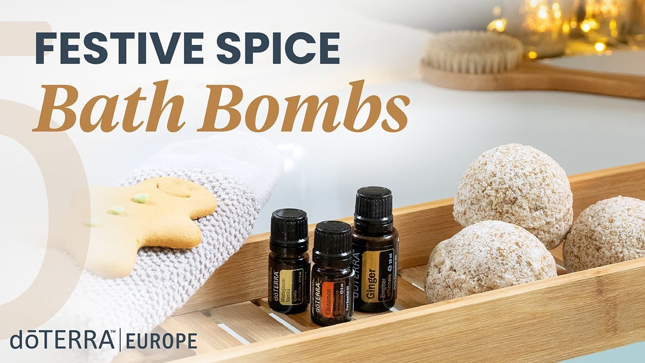 doTERRA at Home – Festive Spice Bath Bombs