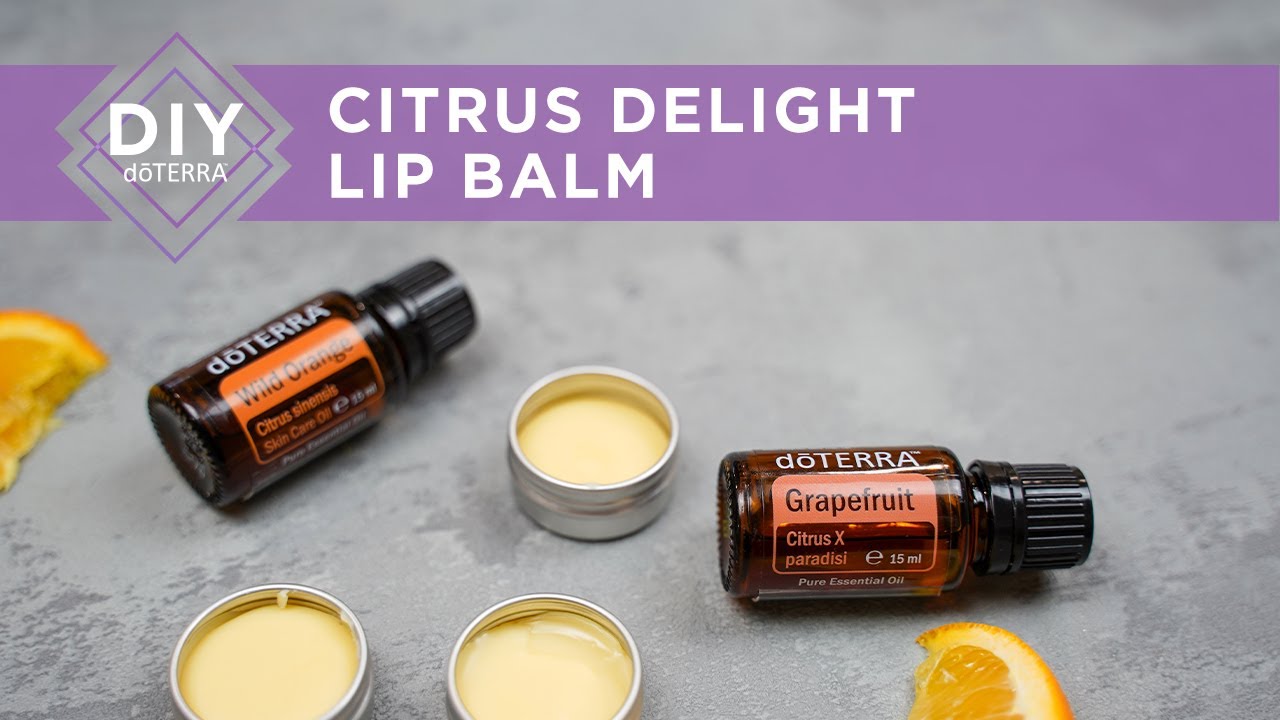 doTERRA at Home - Essential Oil Lip Balm