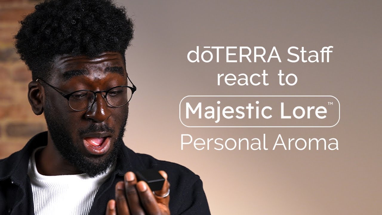 doTERRA Staff React to Majestic Lore Personal Aroma (Translated Subtitles)