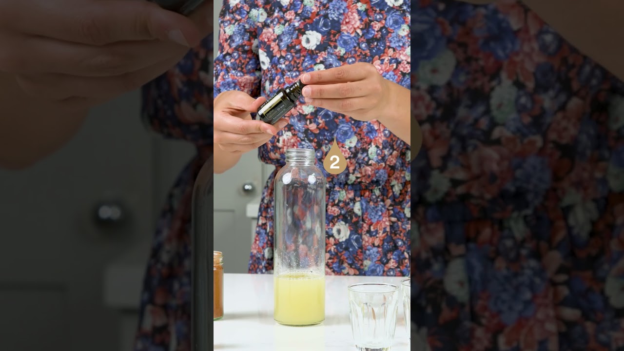 DIY Ginger Shots #doterraeurope #gingershot