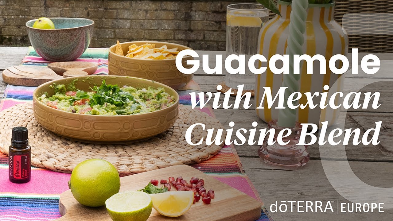 doTERRA At Home - Guacamole with Mexican Cuisine Blend