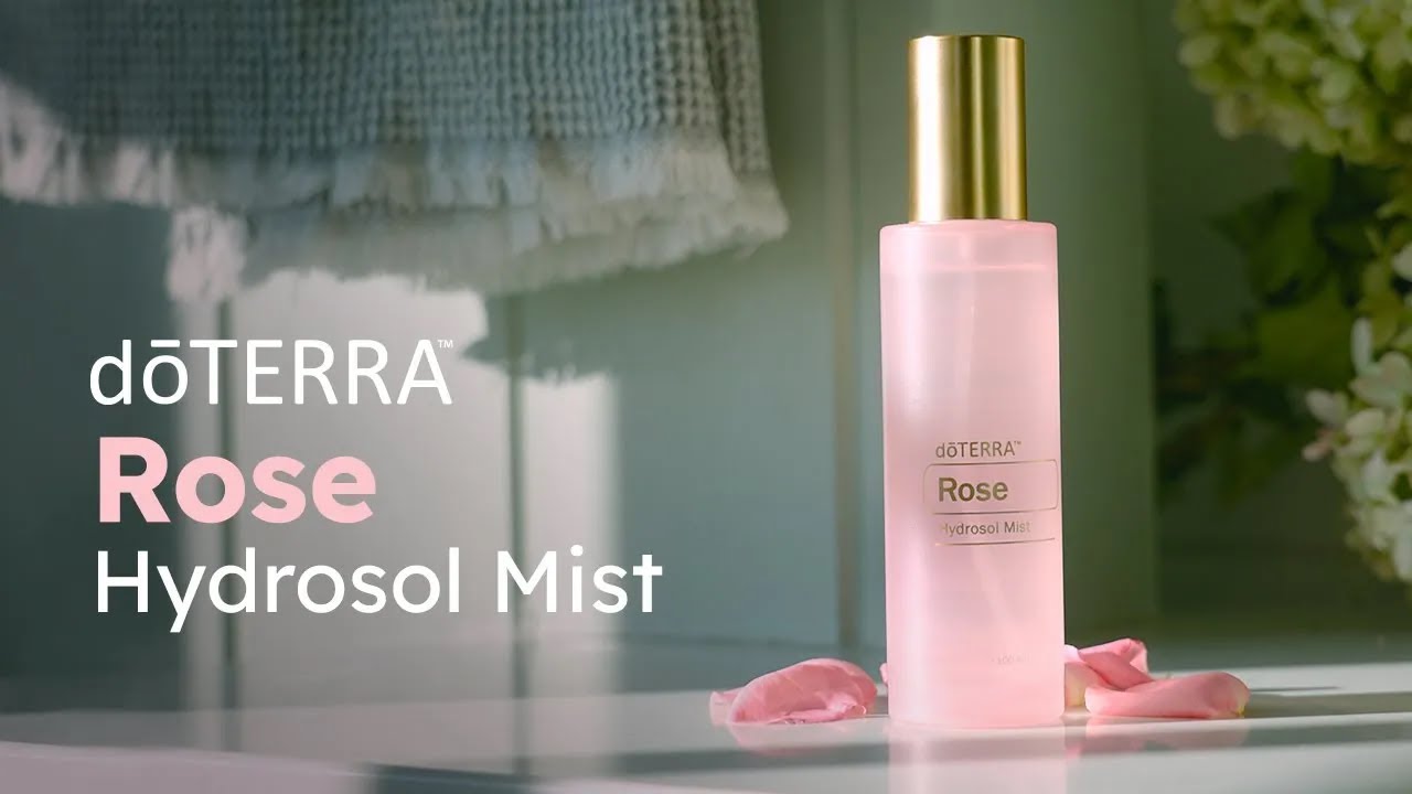 Cum poți folosi Sprayul cu hidrosol de Trandafir dōTERRA