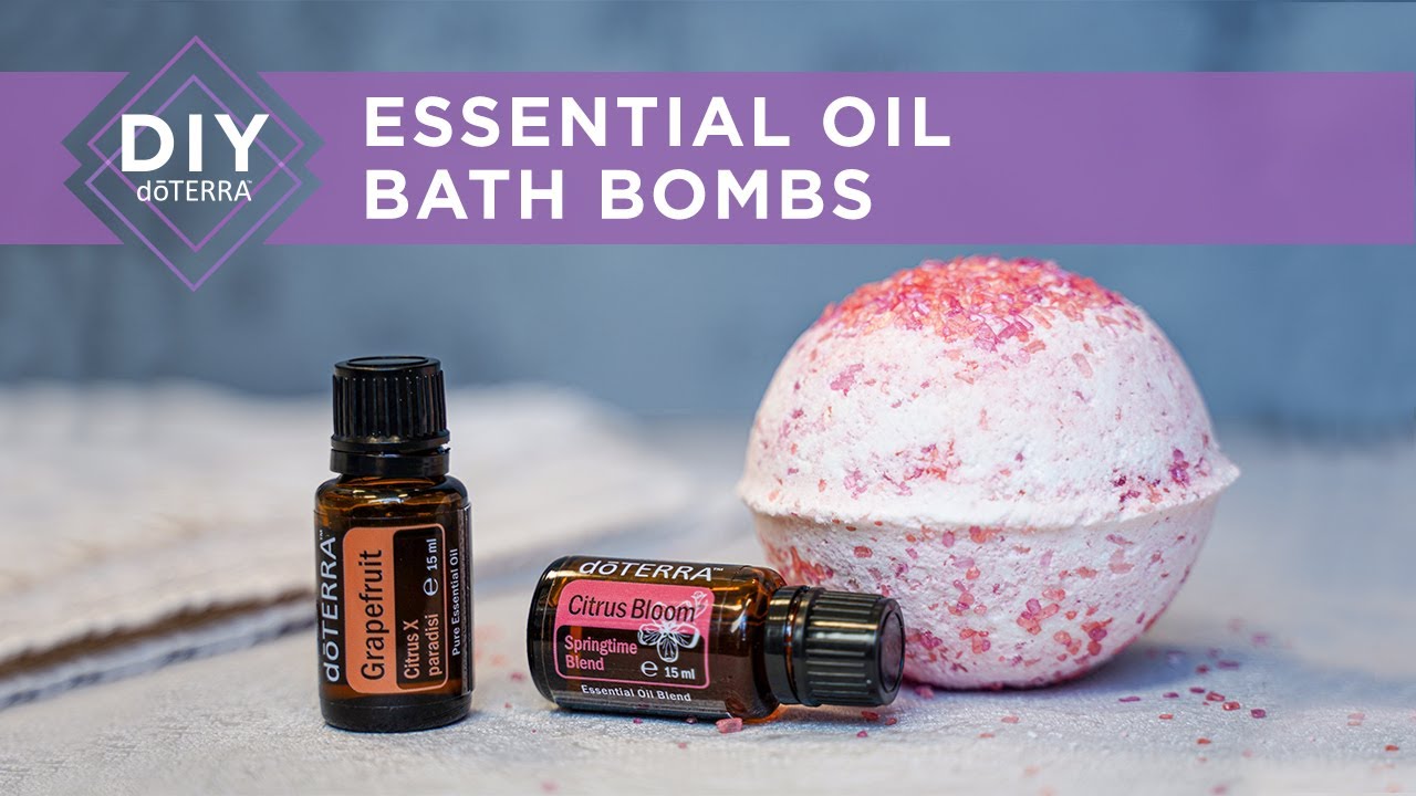 doTERRA at Home - Essential Oil Bath Bombs