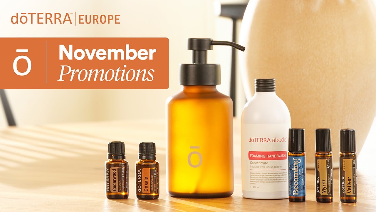 doTERRA Europe November Promotions (Translated Subtitles)