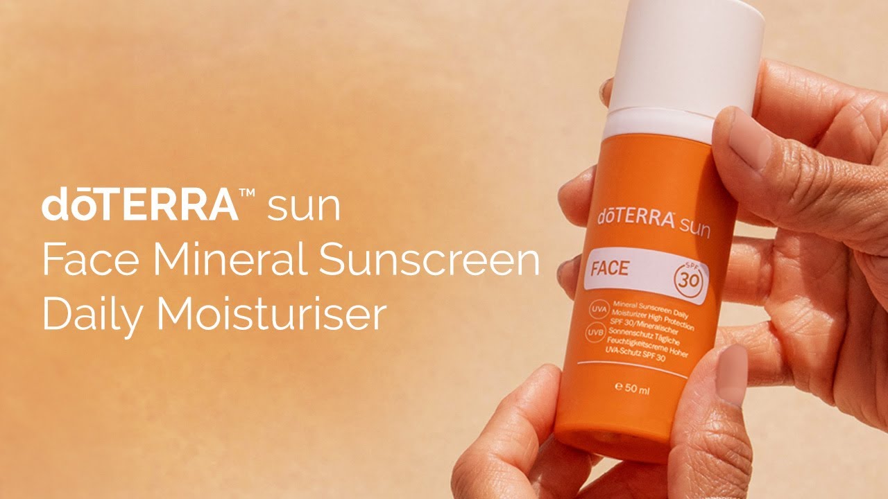 doTERRA sun Face Mineral Sunscreen Daily Moisturiser