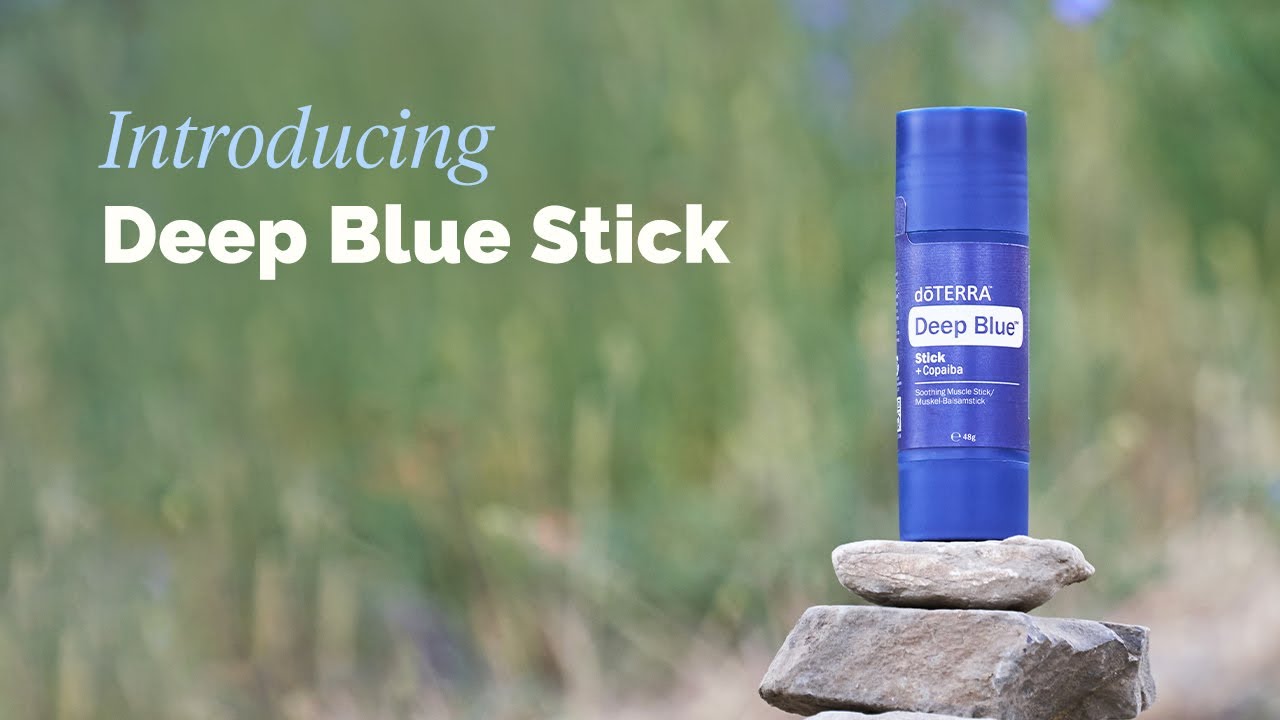 Introducing the doTERRA Deep Blue™ Stick