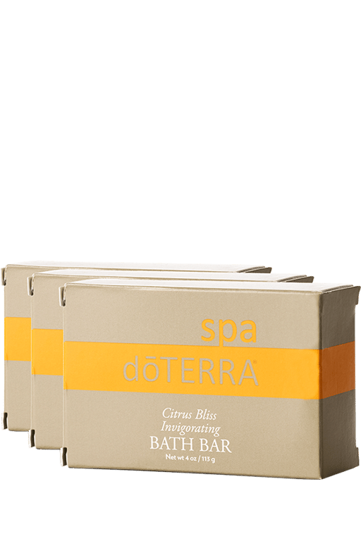 doTERRA® spa Citrus Bliss Invigorating Bath Bar (3-Pack)