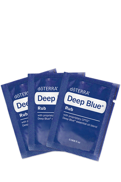 Deep Blue Rub Samples