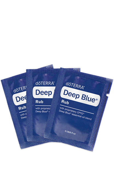 Deep Blue Rub Samples