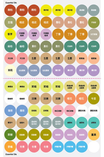 Chinese dōTERRA Single Essential Oil Cap Stickers