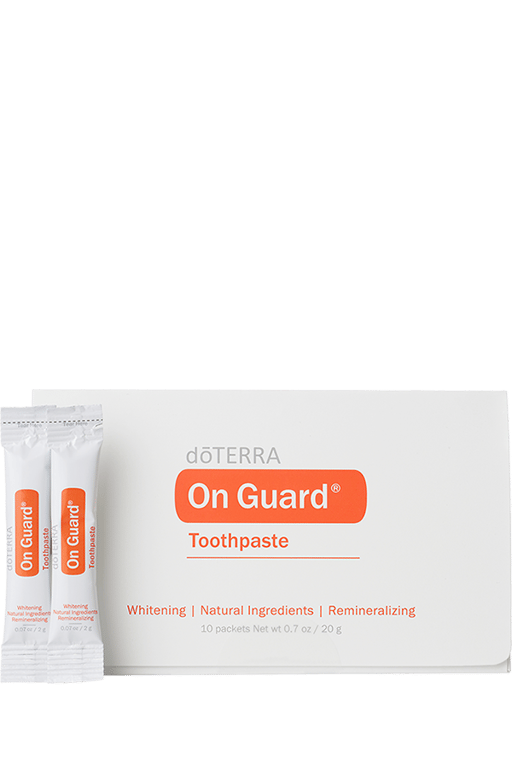doTERRA On Guard Natural Whitening Toothpaste Samples