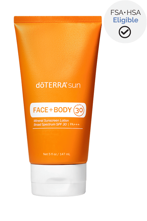 doTERRA sun Face + Body Mineral Sunscreen Lotion