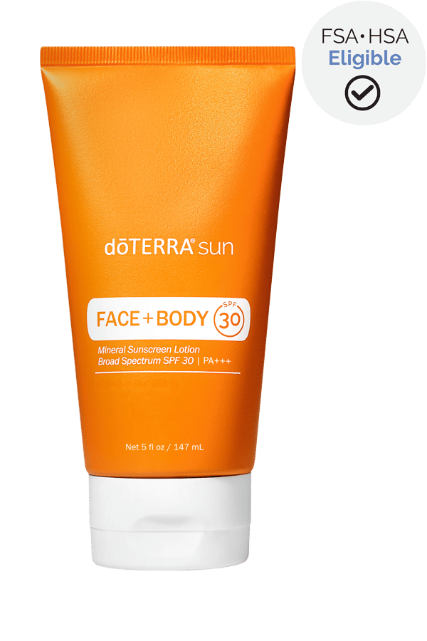 doTERRA sun Face + Body Mineral Sunscreen Lotion