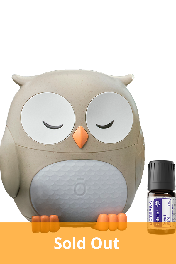 Owl Diffuser + Calmer Essential Oil