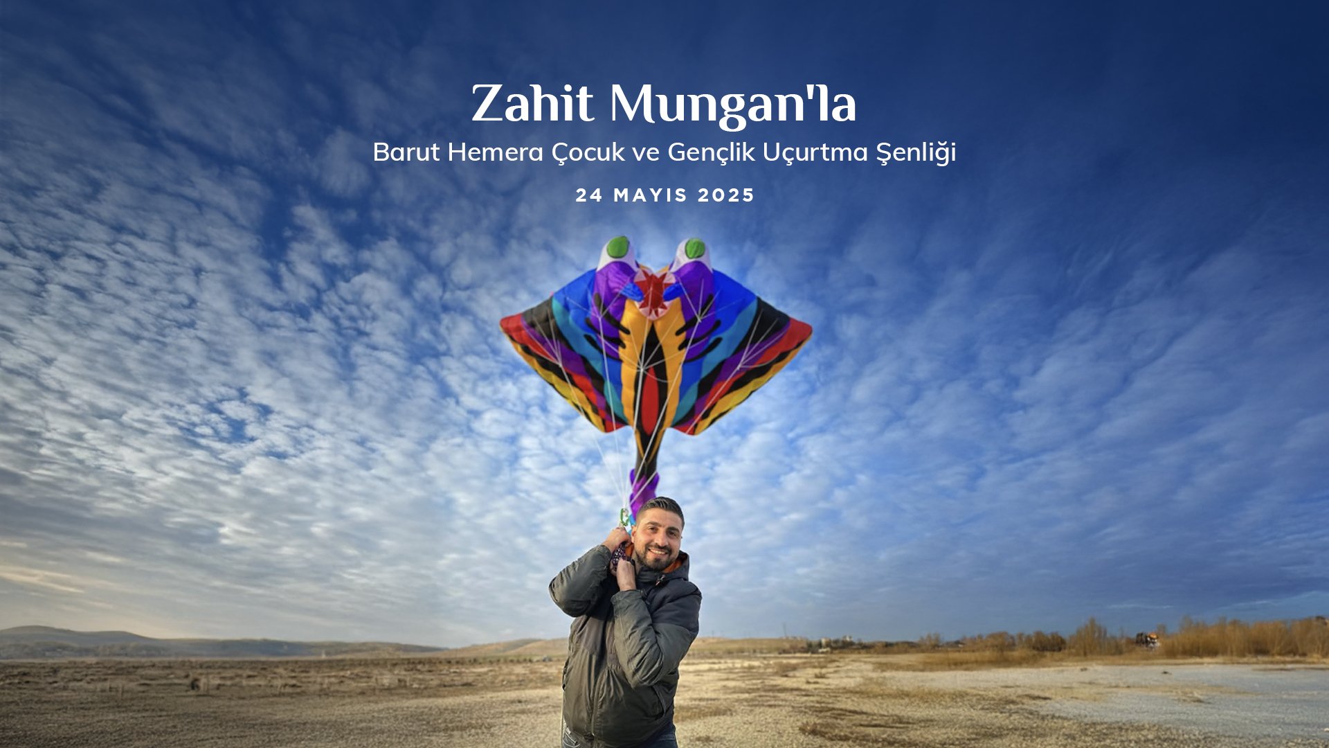 Festival Barut Hemera Children and Youth Kite Festival with Zahit Mungan