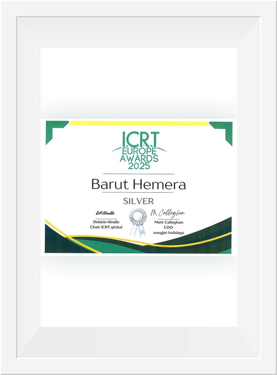 ICRT Europe Responsible Tourism Awards - Silver for Adaptation to Climate Change
