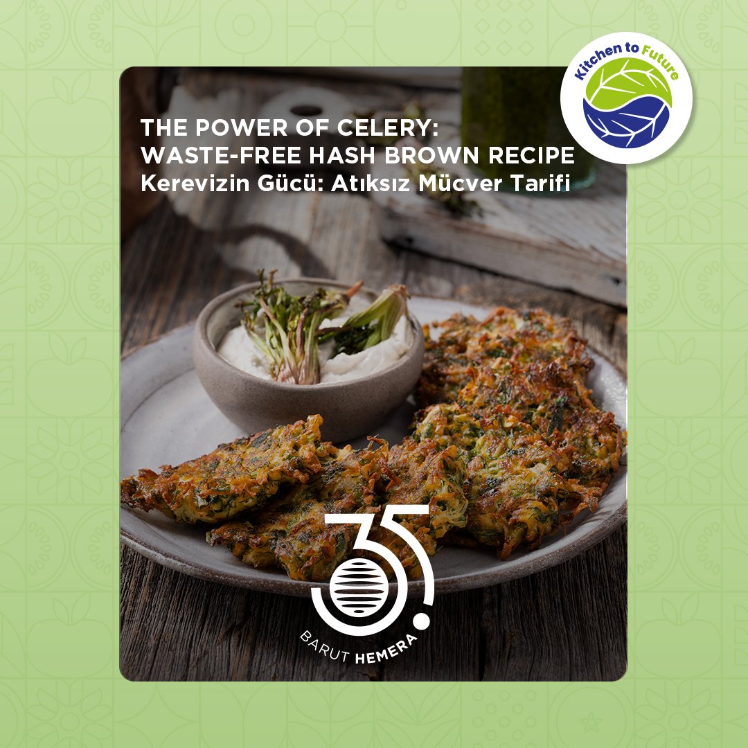THE POWER OF CELERY: WASTE-FREE HASH BROWN RECIPE