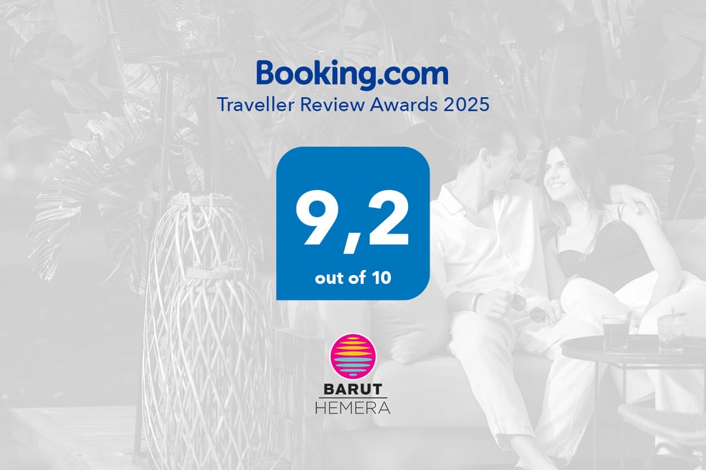 Barut Hemera Booking.com Traveller Review Awards 2025 Ödülünü Aldı