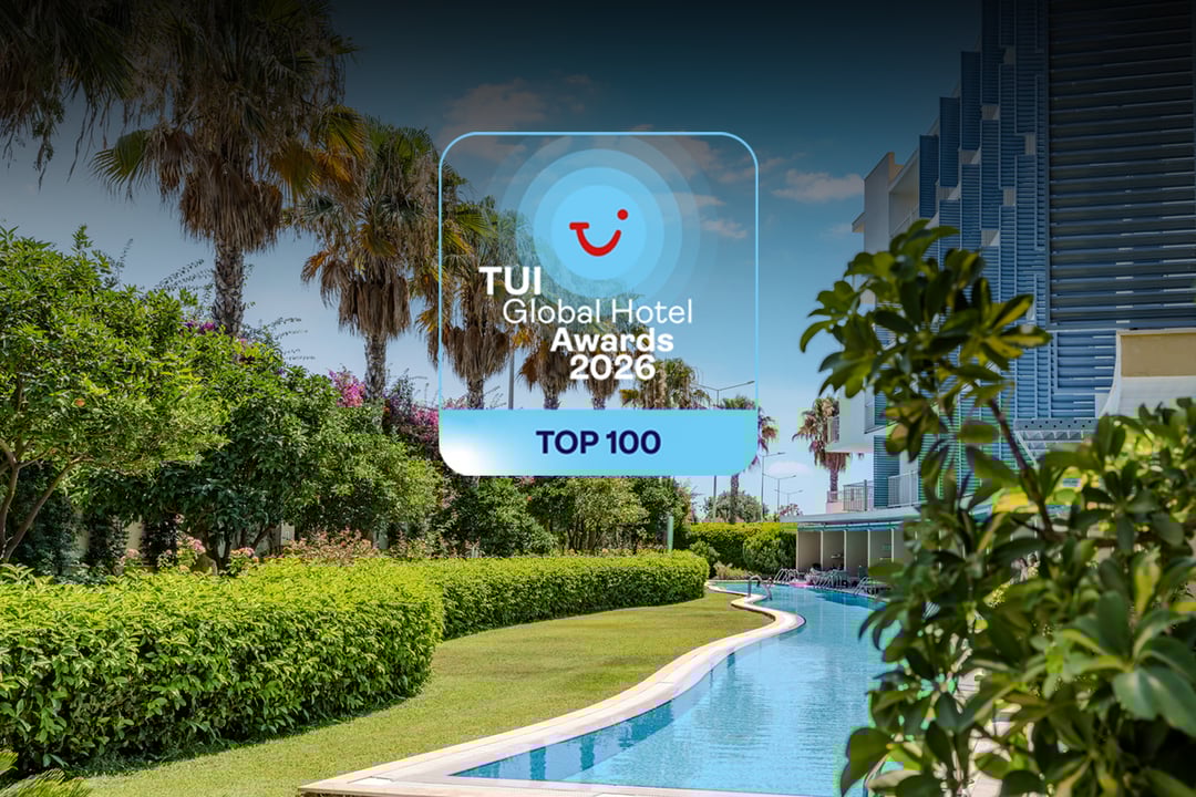 TUI BLUE Barut Andız, TUI Global Hotel Awards’ta Top 100 Hotel Listesine Girerek Küresel Başarıya İmza Attı