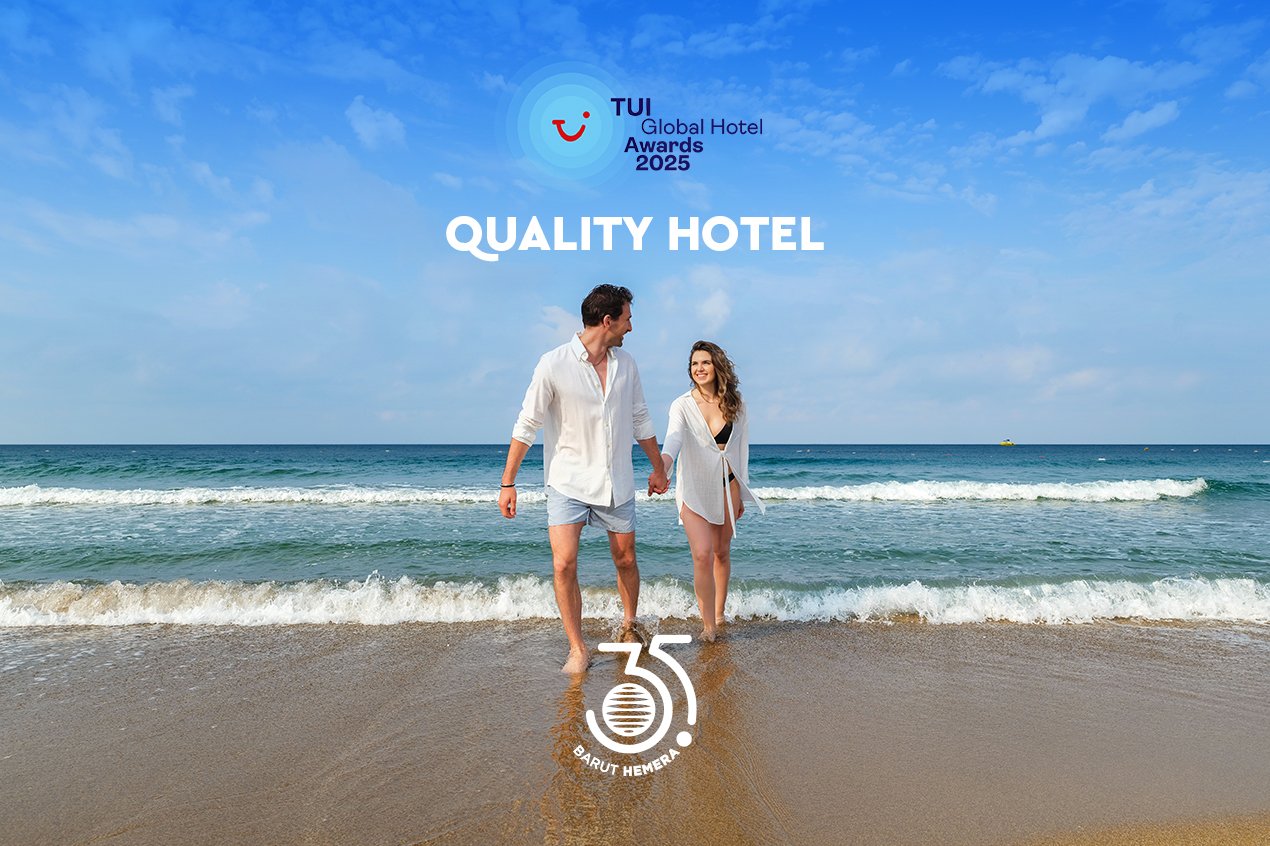 Отель Barut Hemera получил награду TUI Global Hotel Awards Quality Hotel 2025