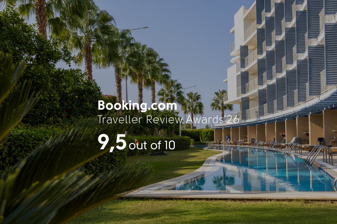 TUI Blue Barut Andız Awarded with a 9.5 Score at the Booking.com Traveller Review Awards 2026