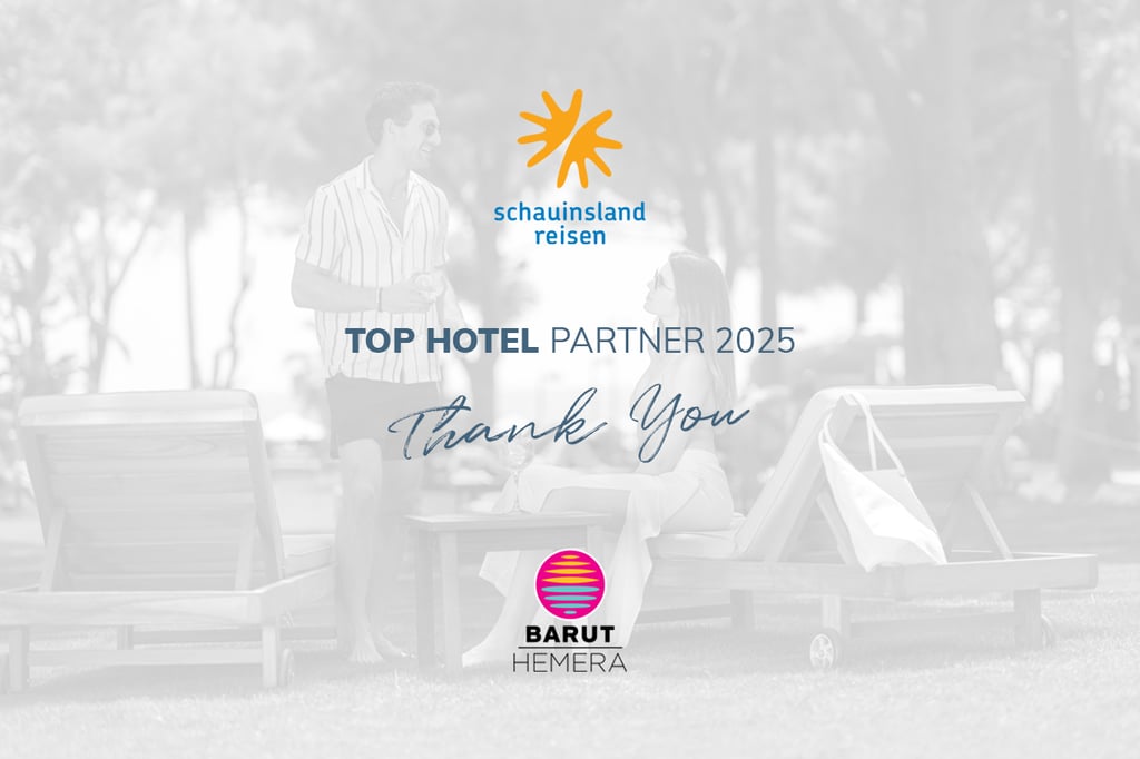 Barut Hemera has Received Schauinsland Reisen Top Hotel Partner 2025 Awards
