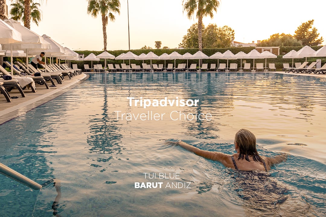 TUI BLUE Barut Andız Receives Tripadvisor Travelers' Choice 2024 Award